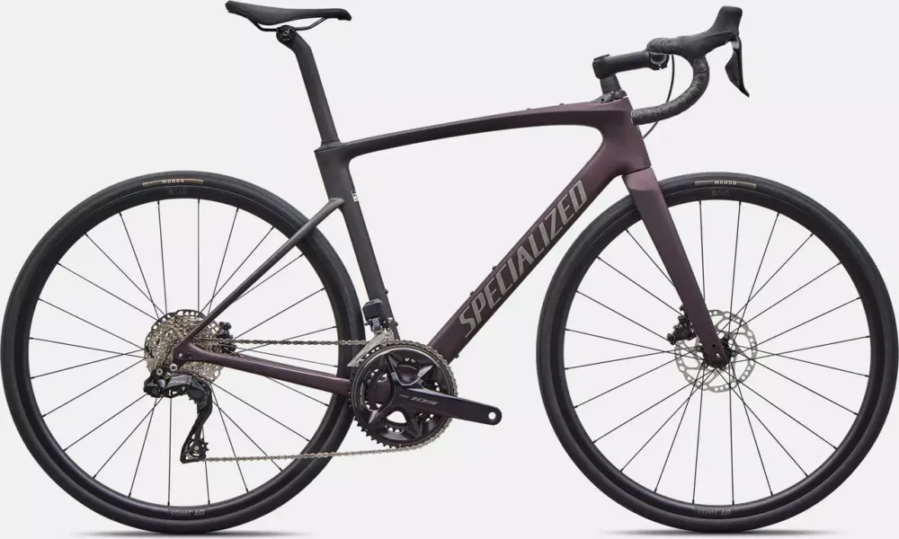 Specialized Roubaix Comp Di2 28" Carbon Rennrad - satin solidity metallic-obsidian metallic fade-smoke | 28" | 47 mm | 172,5 mm | M Expressversand