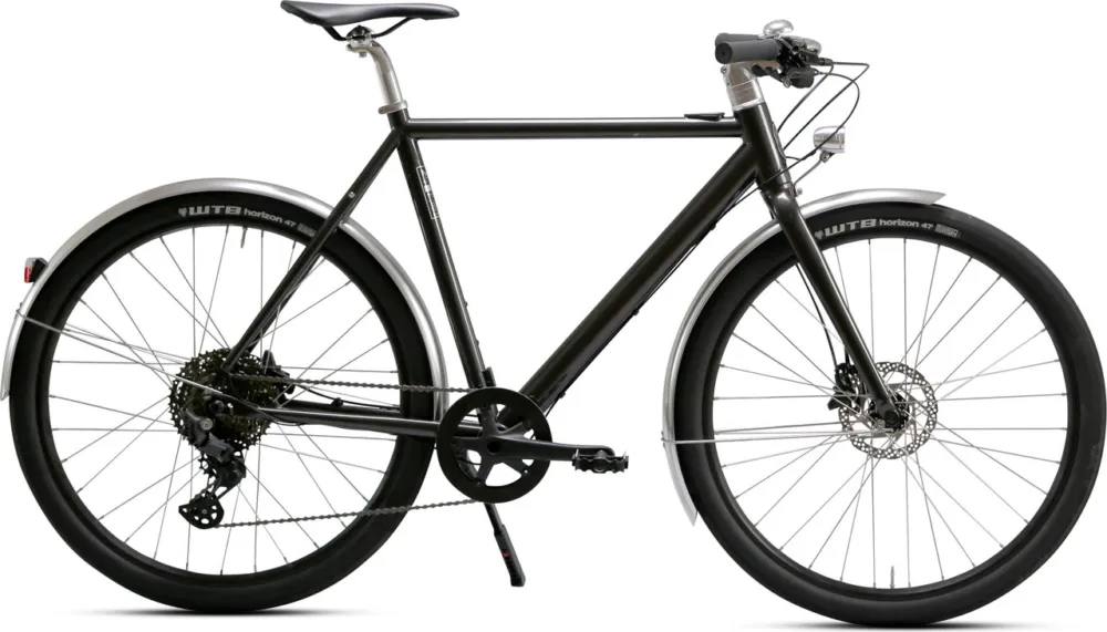 Expressversand Pelago Bicycles Olari 27,5" E-Trekking-Bike - charcoal | S/M | 27,5" (650B) | 170,0 mm
