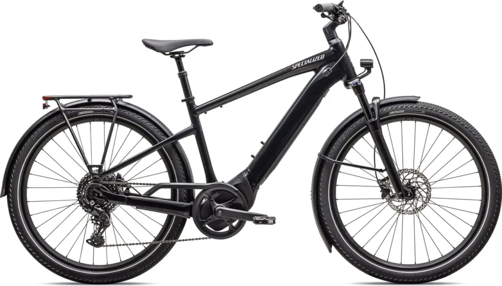 Specialized Turbo Vado 4.0 27,5" E-Trekking-Bike - gloss castblack-satin silver reflective | 170,0 mm | 44 mm | 27,5" (650B) | S Angebot