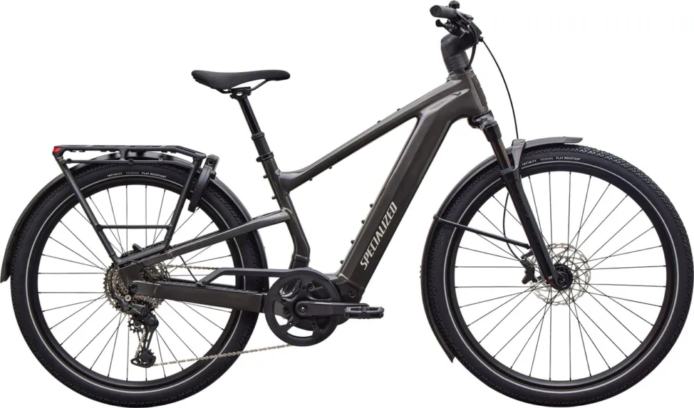 Finale Aktion Specialized Turbo Vado 3 5.0 29"/27,5" E-Trekking-Bike - gloss metallic obsidian-dolomite metallic | 170,0 mm | 44 mm | M | 29" (VR)/27,5" (HR)