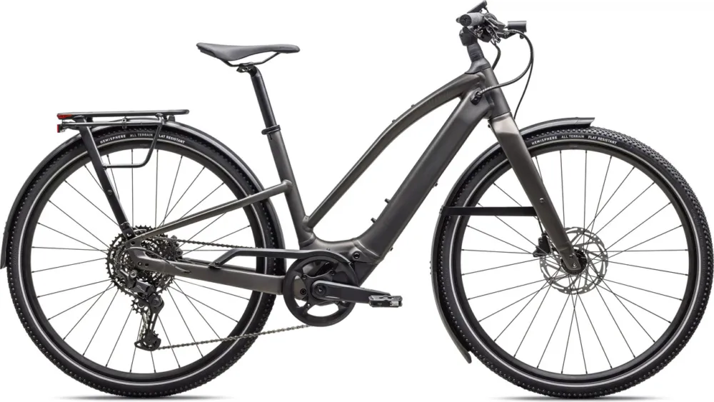 Neu Specialized Turbo Vado SL 4.0 Step-Through EQ 2 28" E-Trekking-Bike - satin gunmetal-smoke frost | 50 mm | L | 170,0 mm | 28"