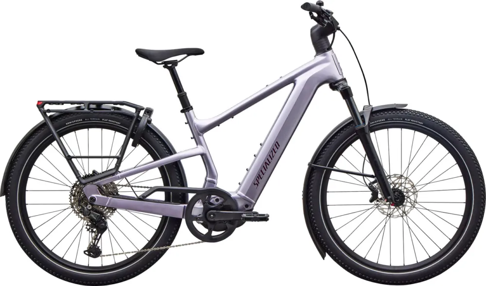 Must-Have Specialized Turbo Vado EVO 3 5.0 27,5" E-Trekking-Bike - gloss amethyst frost metallic-bordeaux metallic | 170,0 mm | L | 27,5" (650B) | 44 mm