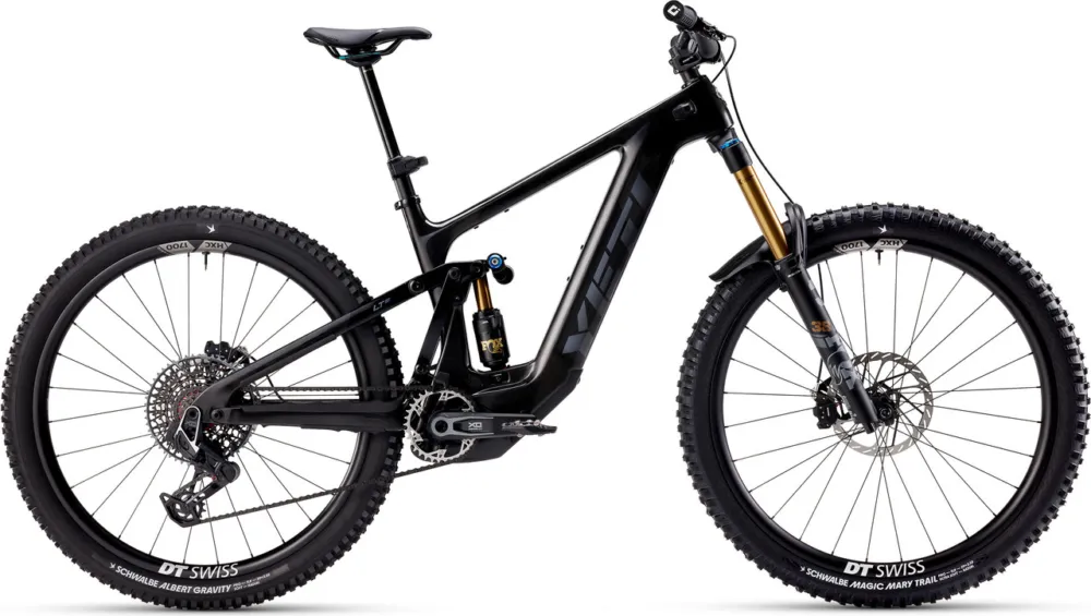 Schnäppchen Yeti Cycles LTe T3 X0 AXS Transmission Carbon 29" E-Mountainbike - raw carbon | 170 mm | 29" | 44 mm | XL | 160,0 mm
