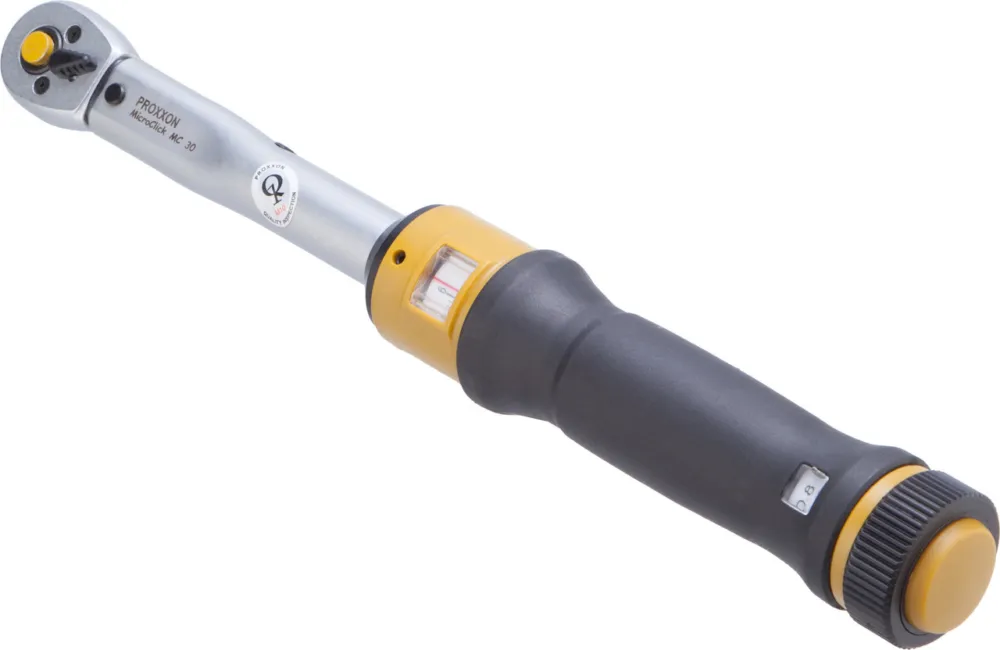 Abverkauf Proxxon Drehmomentschlüssel MicroClick - schwarz-gelb | 10 - 60 Nm