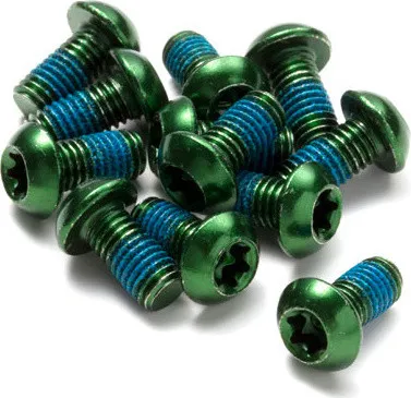 Rabatt REVERSE Components Befestigungsschrauben Stahl für Bremsscheiben - green | 10 mm