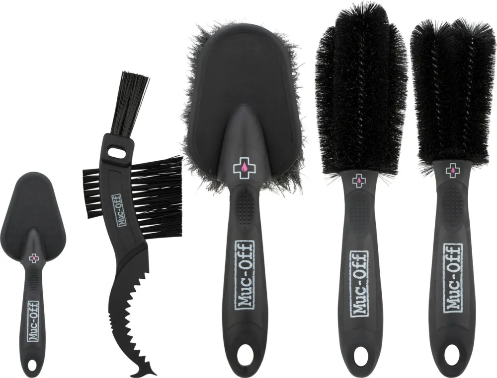 Muc-Off Brush-Set Bürstenset 5-tlg - schwarz Neuheit