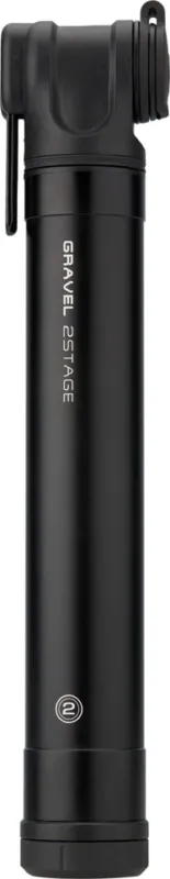 Neue Ware Topeak Gravel 2Stage Minipumpe - schwarz
