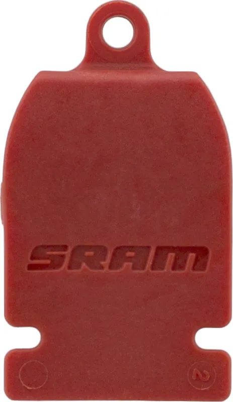 Solange Der Vorrat Reicht SRAM Bleed Block Entlüftungsblock - red | Typ 2