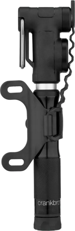 crankbrothers Sterling Minipumpe mit Manometer - midnight Bestpreis