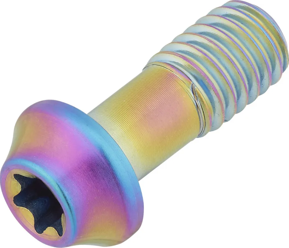 77designz Ti Bolt Titanschraube - oilslick | 15 mm Begrenztes Angebot