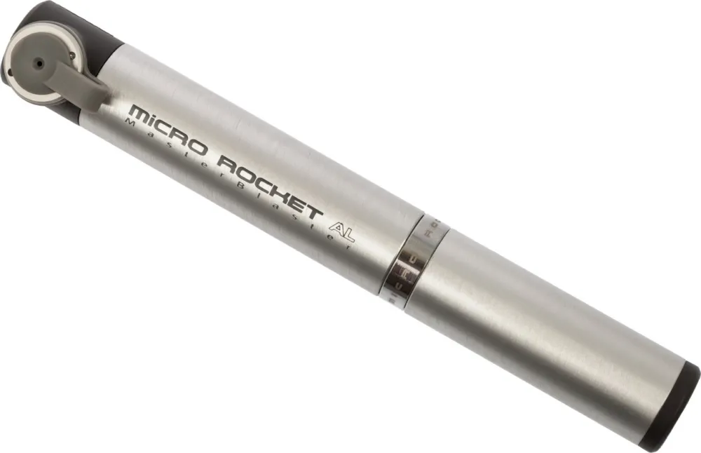 Knallerangebot Topeak Micro Rocket Alu Minipumpe - silber