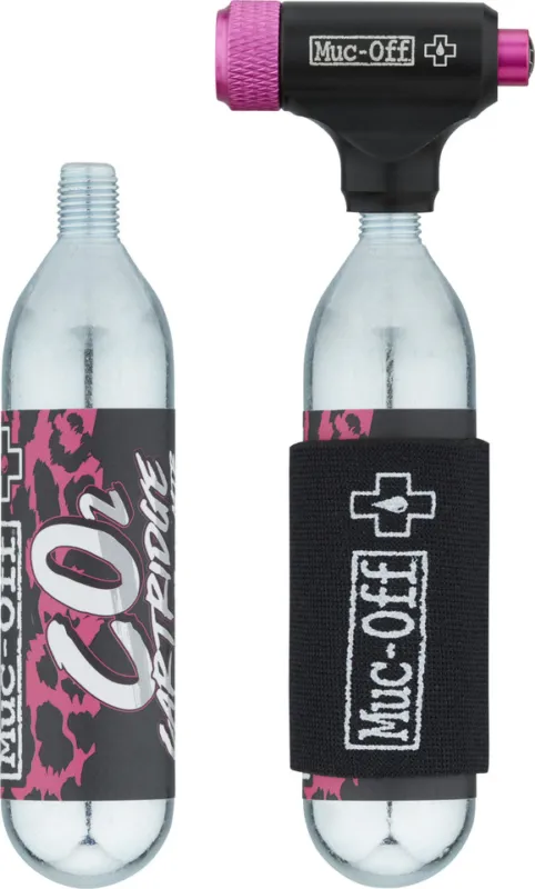 Muc-Off MTB Inflator CO2 Pumpe + 2 x CO2 Kartusche - universal Top-Preis