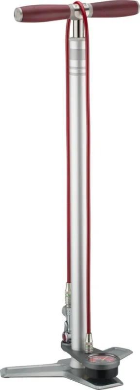 SILCA SuperPista Ultimate Hiro Edition Standpumpe - silber Kostenloser Versand