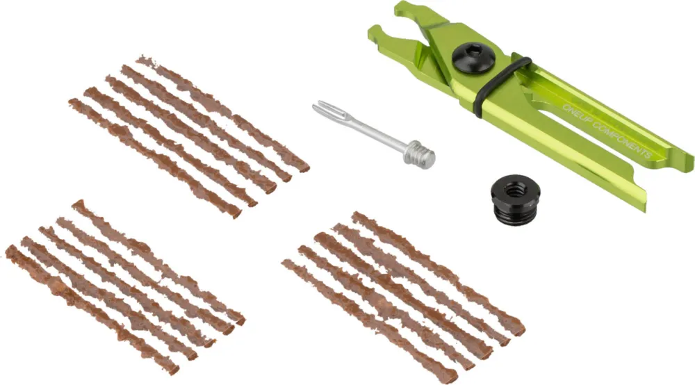 Kostenloser Versand OneUp Components EDC Plug & Pliers Flicken- und Zangenset - green