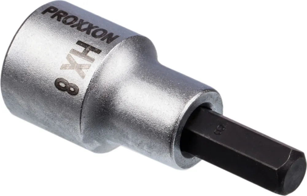 Wochenendangebot Proxxon 1/2" Innensechskant-Einsatz mit 55 mm Länge - silber | 7 mm