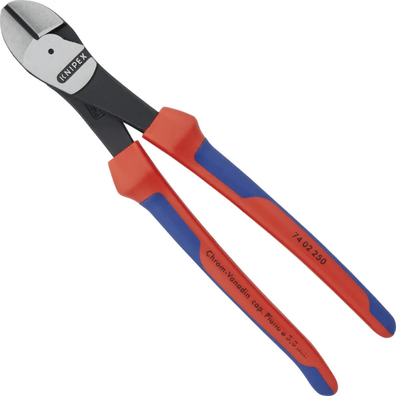Direktkauf Knipex Kraft-Seitenschneider - rot-blau | 250 mm