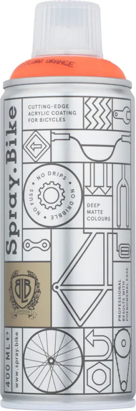Direkt Vom Hersteller Spray.Bike Neon Sprühlack - fluro orange | 400 ml