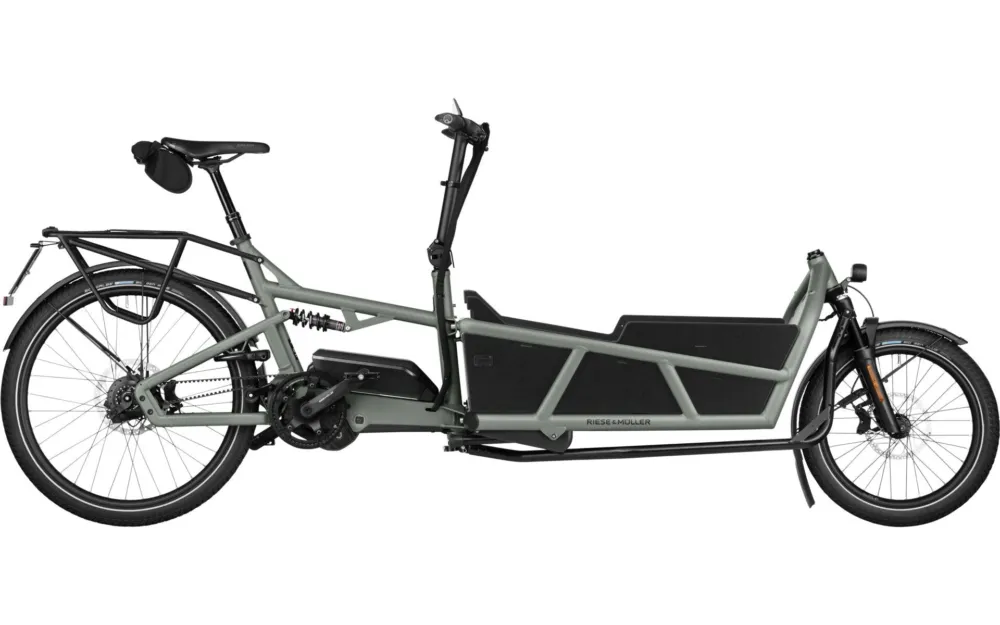 Ausverkauf Riese & Müller Load5 75 rohloff HS Cargo Kit - Hellgrau