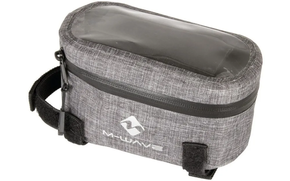 M-Wave Oberrohrtasche Suburban Top grau, ca. 18,5x9,5x8,5cm Preiswert
