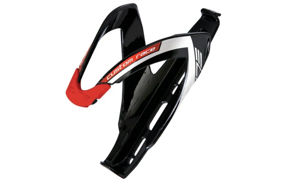 Elite Trinkflaschenhalter Custom Race Elastomer-Gummi - Schwarz Sale