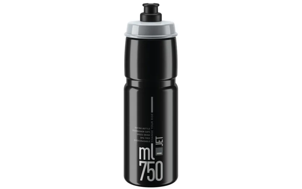 Online Kaufen Elite Trinkflasche Jet 750ml - Schwarz