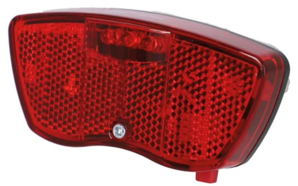 XLC LED Batt.-Rückleuchte Export CL-E51 Gepäckträgerbefestigung Sichere Zahlung