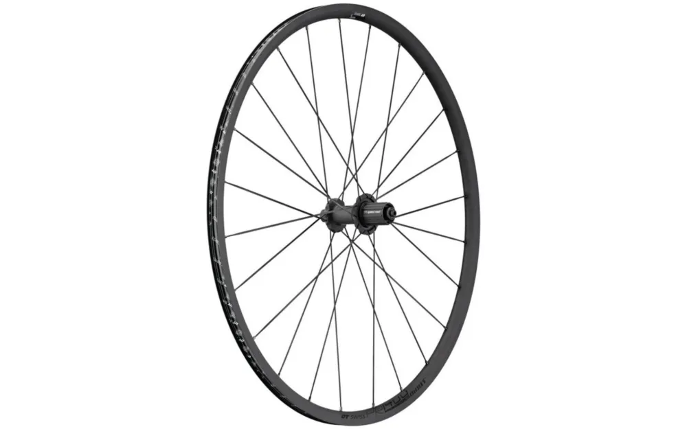 DT Swiss Laufrad PR 1400 Oxic 28"/18 Alu, graphite, 130/5mm QR, Shimano - hinten Garantierte Lieferung