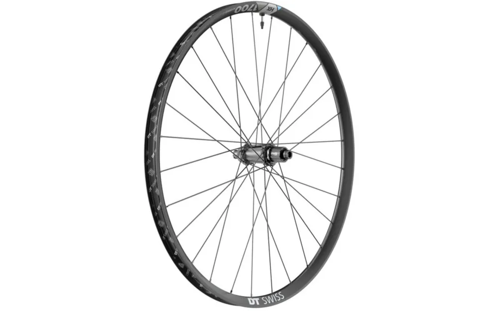 DT Swiss Laufrad HX 1700 Spline 30mm Alu, Centerlock - hinten Neue Kollektion