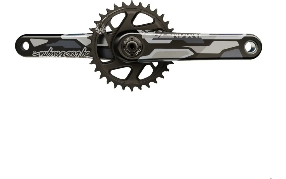 Markenware Truvativ Kurbelgarnitur Descendant Eagle DUB DH CoLab Troy Lee Designs 32T oder 36T - 36T/170 mm