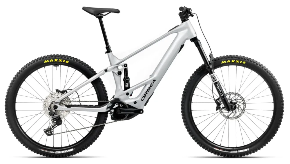 Saisonangebot Orbea Wild ST H30 - 600 Wh - 29 Zoll - Fully - Halo Silver Gloss - Größe M
