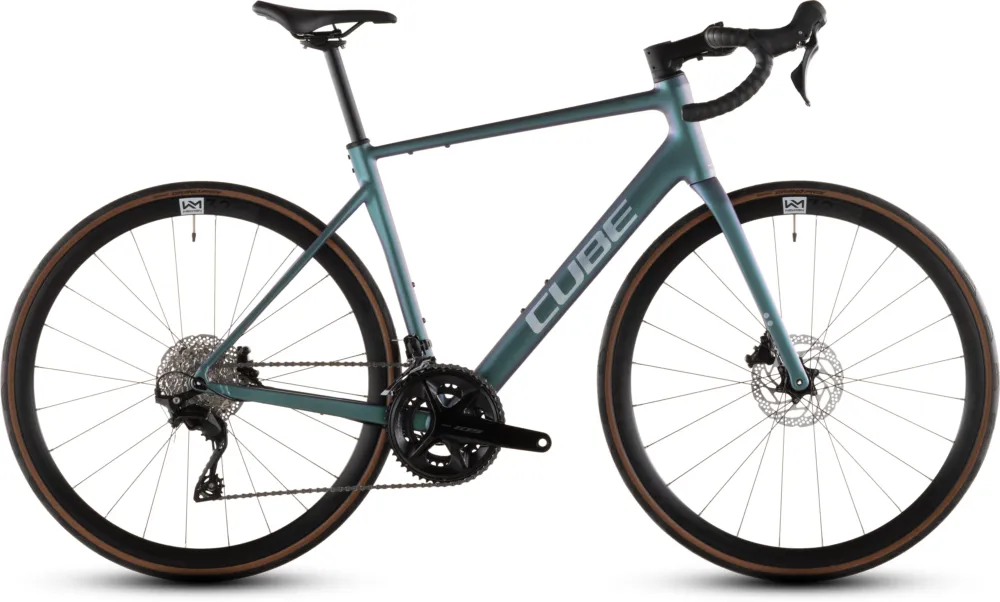 Kostenloser Rückversand Cube Attain SLX - 28 Zoll - Diamant - 2026 - smaragdgrey´n´prism - Größe 62 CM