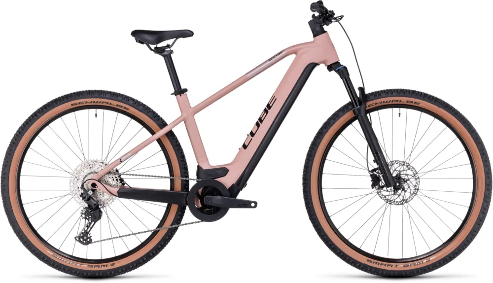 Cube Reaction Hybrid Pro 500 - 500 Wh - 29 Zoll - Diamant - blushrose´n´silver - Größe 17 ZOLL Ausverkauf