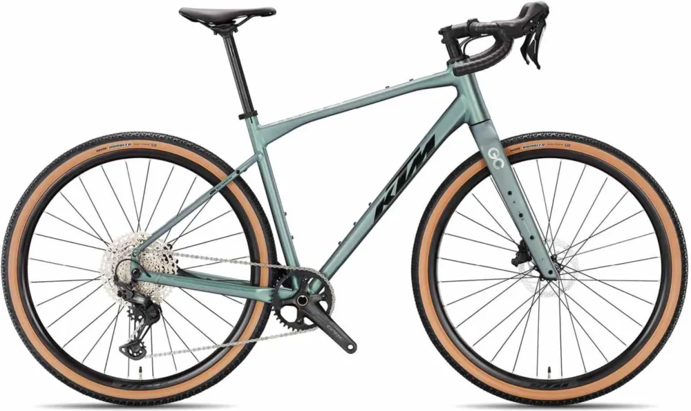 Angebot KTM Gravelator 15 - 28 Zoll - Diamant - 2026 - Bright Teal Matt/Black Glossy/Silver - Größe L / 57 CM