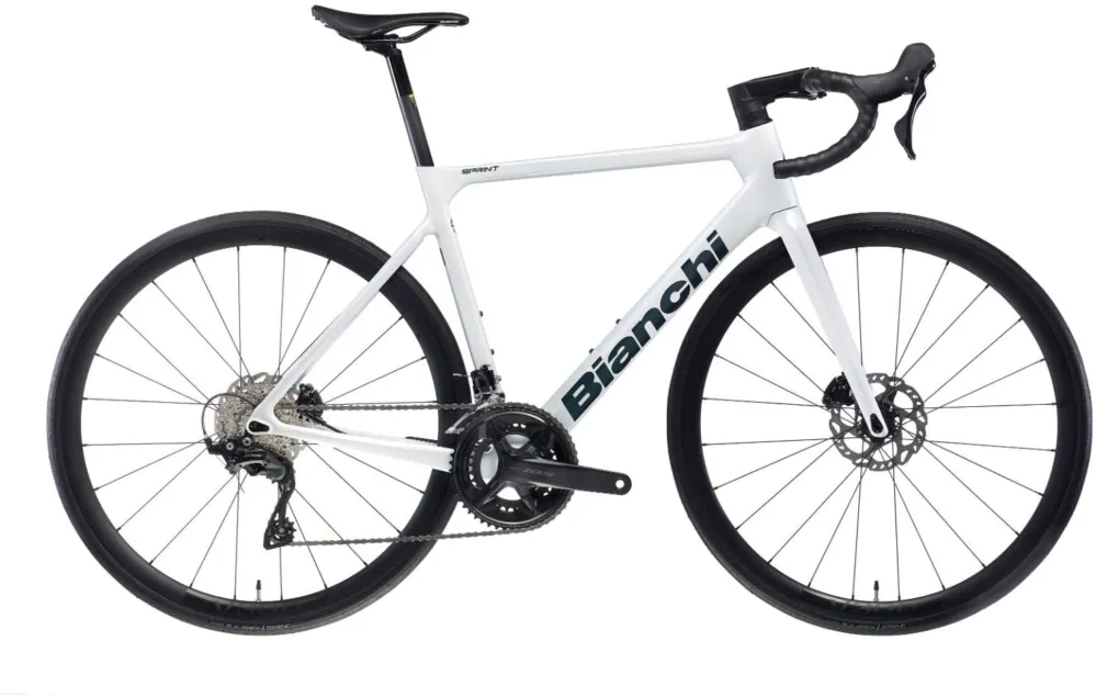 Must-Have Bianchi Sprint ICR - 105 - VR30 - 28 Zoll - Diamant - 2026 - SK - White / Copper Full Glossy - Größe 61 CM