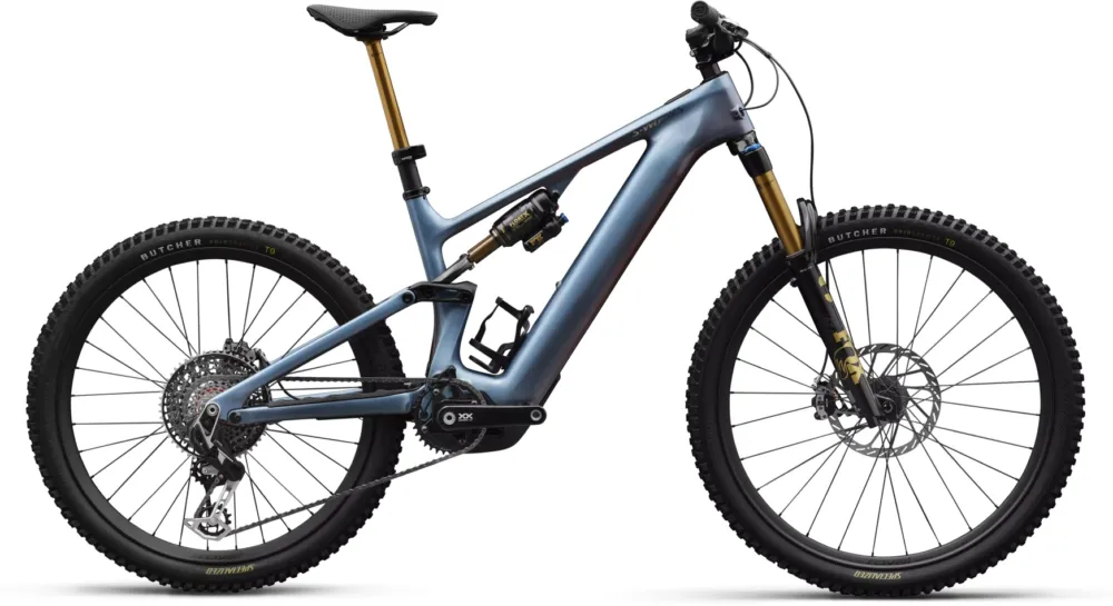 Specialized S-Works Turbo Levo Carbon G4 - 840 Wh - 29 - 27,5 Zoll - Fully - Glacial Blue Metallic - Größe S6 Geprüft