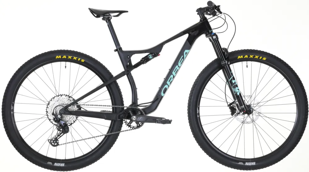 Orbea Oiz H30 - 29 Zoll - Fully - Black (Matt-Gloss) - Ice Green (Gloss) - Größe XL Finale Aktion
