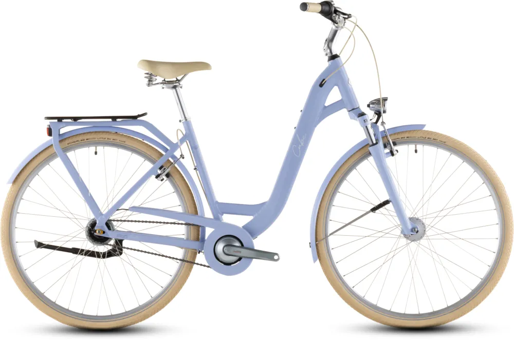 Cube Aruba - 28 Zoll - Tiefeinsteiger - 2026 - blueblossom´n´cream - Größe 45 CM Sofort Bestellen