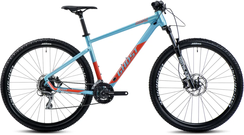 Günstig Ghost Kato Essential 29 AL - 29 Zoll - Diamant - pearl baby blue/dark orange - glossy - Größe 48 CM