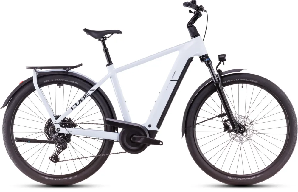 Online Kaufen Cube Kathmandu Hybrid ONE 600 - 600 Wh - 28 Zoll - Diamant - polarwhite´n´black - Größe 54 CM