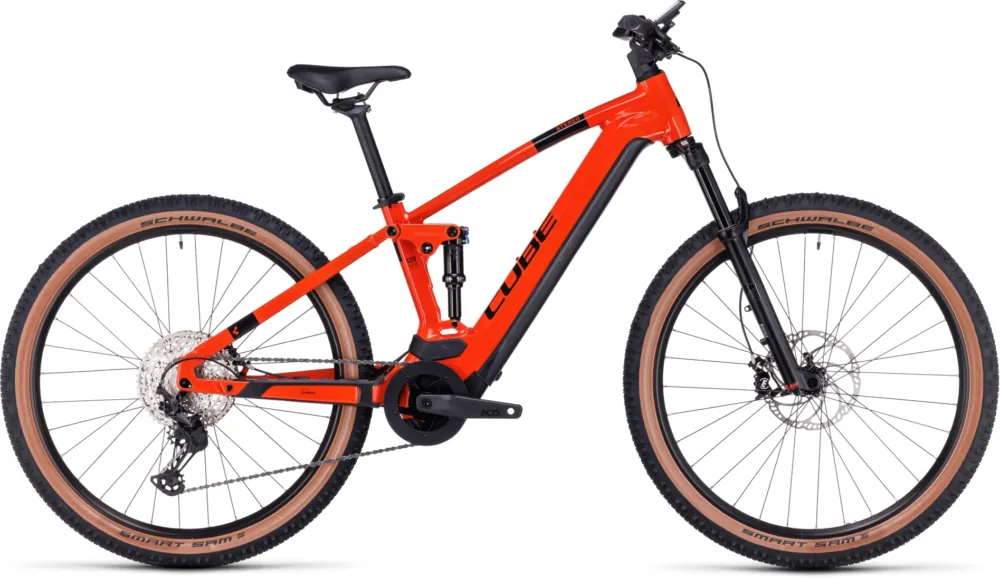 Cube Stereo Hybrid 120 Race 750 - 750 Wh - 27,5 Zoll - Fully - fireorange´n´black - Größe S Kracherpreis