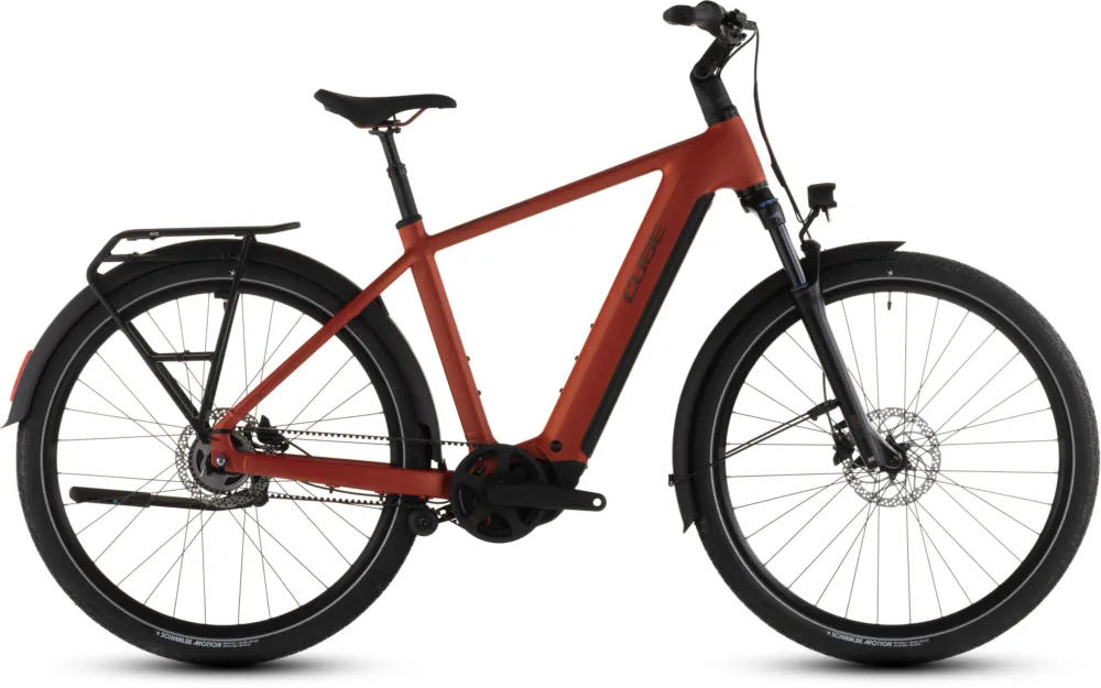 Echt Cube Touring Hybrid Comfort SLX 800 - 800 Wh - 28 Zoll - Diamant - 2026 - chilli´n´chrome - Größe 50 CM