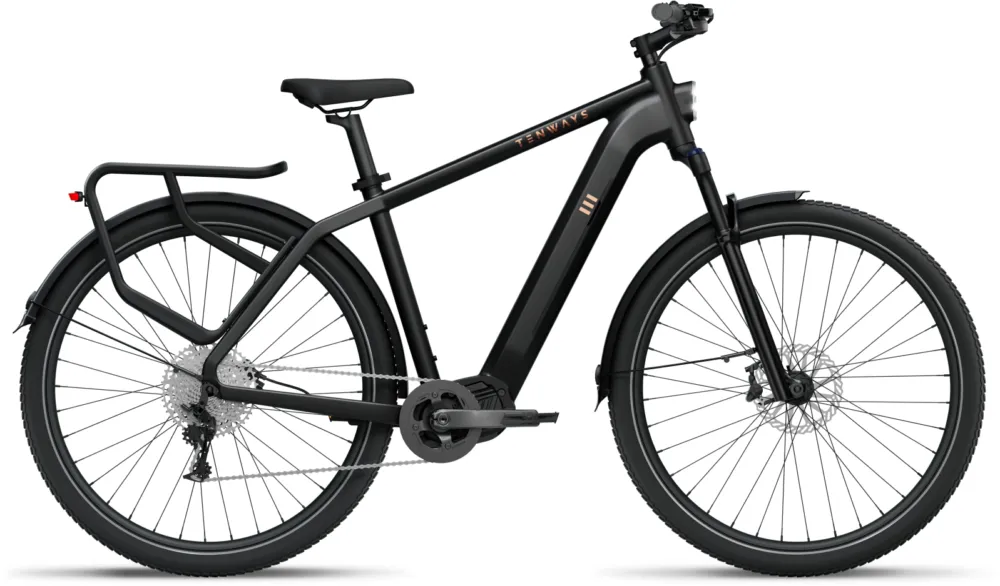 Günstig TENWAYS AGO-X - 504 Wh - 29 Zoll - Diamant - midnight black - Größe 47 CM