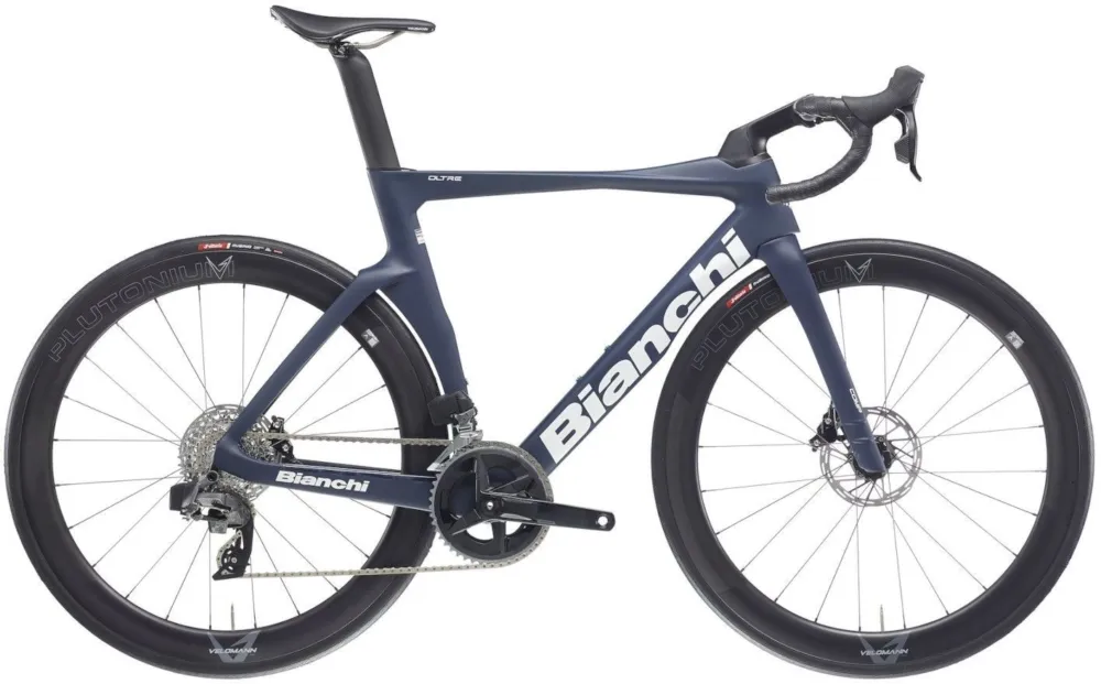 Abverkauf Bianchi Oltre Comp - Ultegra Di2 - 28 Zoll - Diamant - 2026 - ZP / Velvet Navy / Off White Matt - Größe 57 CM
