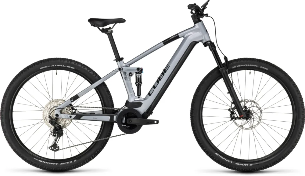 Cube Stereo Hybrid 120 Race 750 - 750 Wh - 27,5 Zoll - Fully - polarsilver´n´black - Größe S Top-Angebot