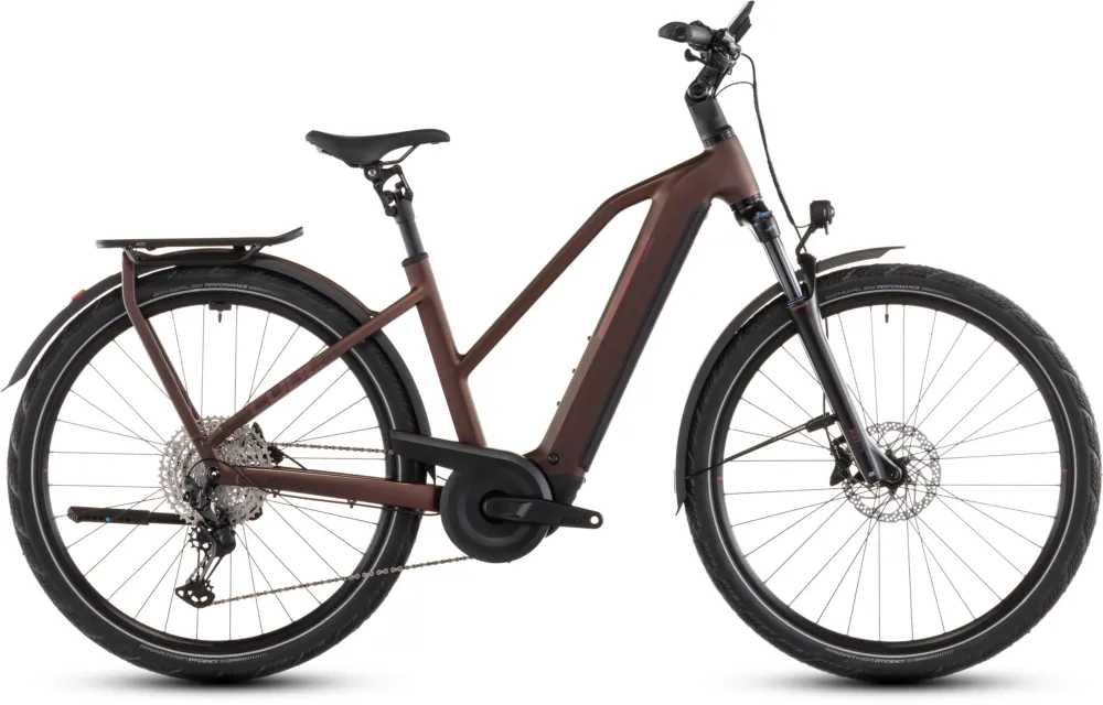 Kostenfreie Lieferung Cube Kathmandu Hybrid Pro 800 - 800 Wh - 28 Zoll - Trapez - 2026 - sunglow´n´chrome - Größe 58 CM