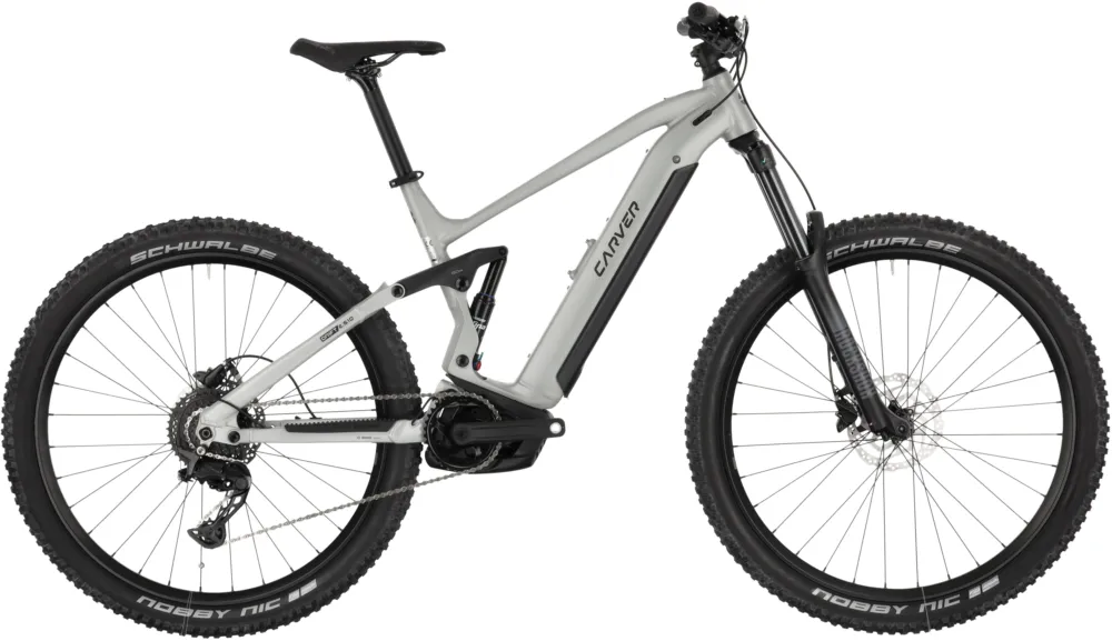 Neuheit Carver Drift E.510 - 500 Wh - 29 Zoll - Fully - midgrey / black - Größe 54 CM
