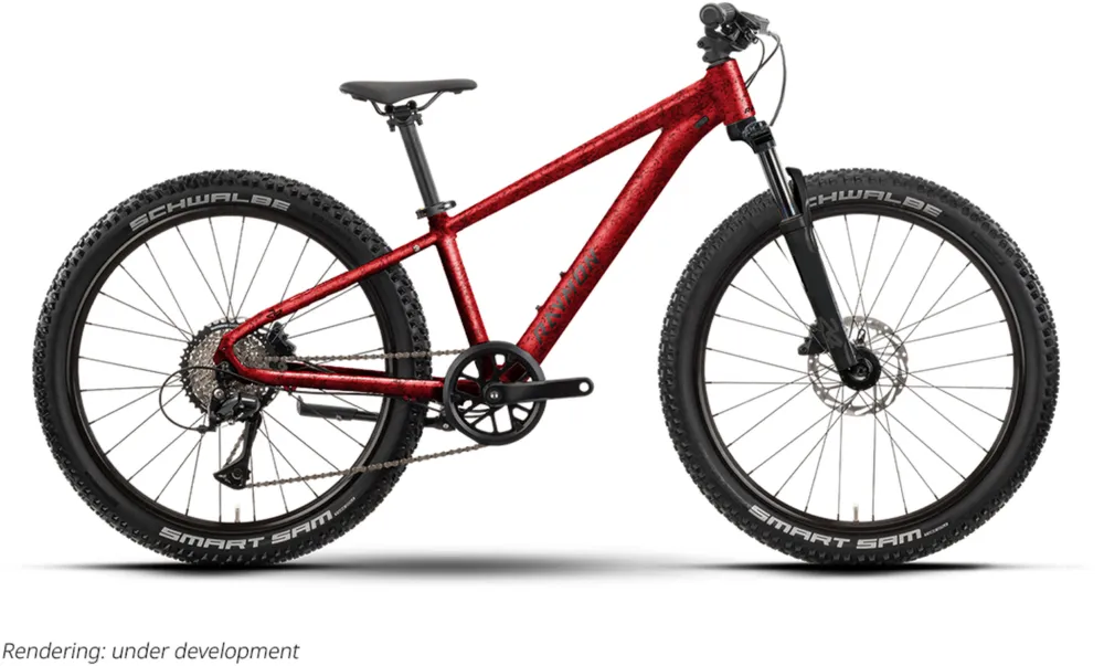 Geprüft Raymon Nayta 24 Pro - 24 Zoll - Diamant - 2026 - red marble - Größe One Size