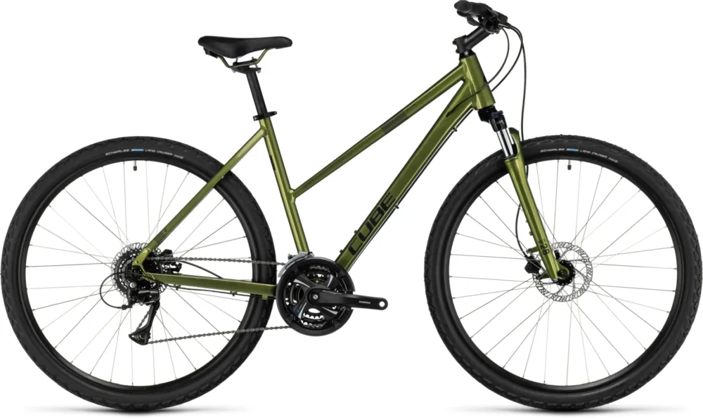 Preisknaller Cube Nature - 28 Zoll - Trapez - shinymoss´n´black - Größe 46 CM