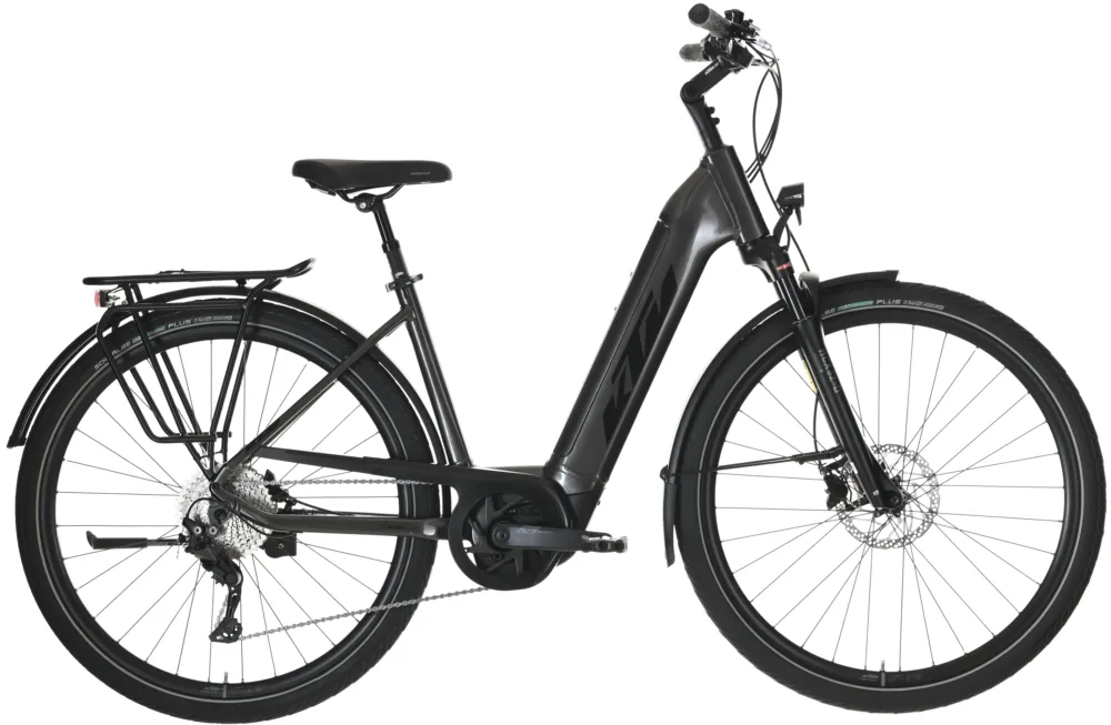 Aktuell KTM Macina Tour CX 625 LTD - 625 Wh - 28 Zoll - Tiefeinsteiger - machine grey (black+silver) - Größe 46 CM