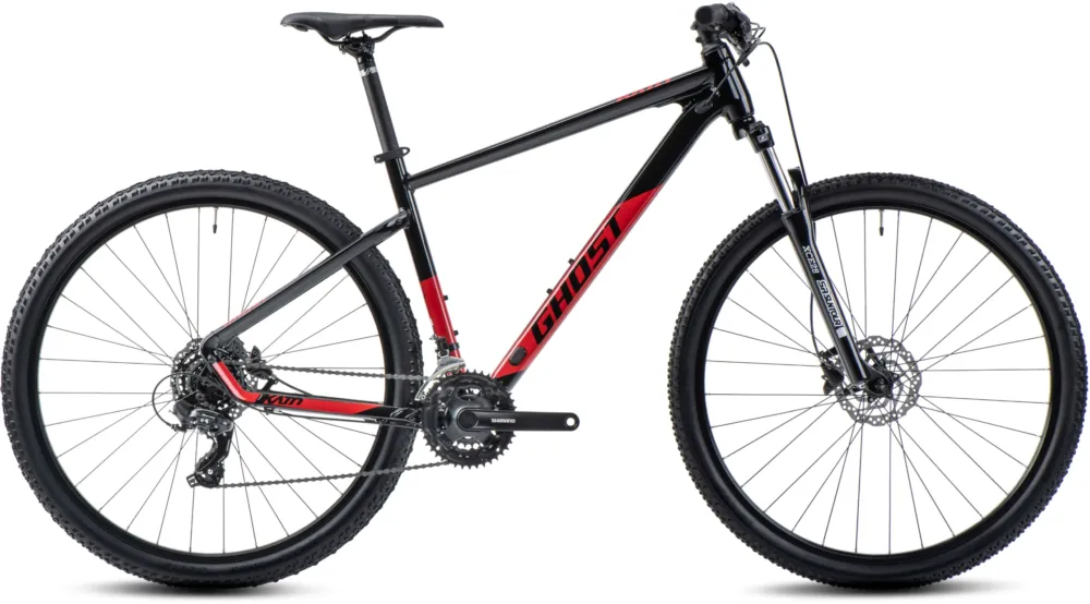 Markenprodukt Ghost Kato 29 AL - 29 Zoll - Diamant - black/riot red - glossy - Größe 40 CM